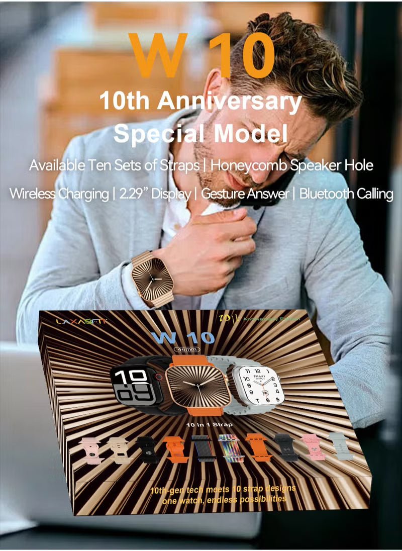 W 10 2.29-inch High-Definition Smart Watch Set